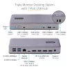 StarTech.com DK31C3MNCRUE sülearvuti dokk/pordireplikaator Juhtmega ühendatud USB 3.2 Gen 2 (3.1 Gen 2) USB-C