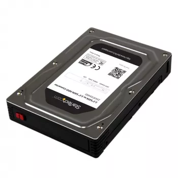 StarTech.com 2.5” kuni 3.5” SATA alumiiniumist kõvaketta adapterkorpus koos SSD / HDD kõrgusega kuni 12,5 mm