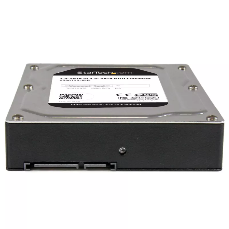 StarTech.com 2.5” kuni 3.5” SATA alumiiniumist kõvaketta adapterkorpus koos SSD / HDD kõrgusega kuni 12,5 mm
