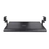 StarTech.com lauaalune klaviatuurialus, klambritega ergonoomiline klaviatuurihoidik, kuni 12 kg (26,5 naela), liugklaviatuuri- ja hiirealus C-klambritega, kõrgusega reguleeritav klaviatuurialus (3,9/4,7/5,5 tolli)