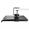 StarTech.com lauaalune klaviatuurialus, klambritega ergonoomiline klaviatuurihoidik, kuni 12 kg (26,5 naela), liugklaviatuuri- ja hiirealus C-klambritega, kõrgusega reguleeritav klaviatuurialus (3,9/4,7/5,5 tolli)