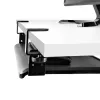 StarTech.com lauaalune klaviatuurialus, klambritega ergonoomiline klaviatuurihoidik, kuni 12 kg (26,5 naela), liugklaviatuuri- ja hiirealus C-klambritega, kõrgusega reguleeritav klaviatuurialus (3,9/4,7/5,5 tolli)
