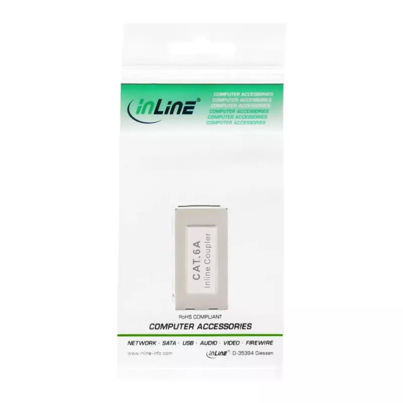InLine modulaarne adapter RJ11 6P4C emane / emane 69999C