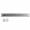 StarTech.com kahe monitoriga USB-C dokkimisjaam 60 W toiteedastusega Windows sülearvutitele – USB-C HDMI/DVI dokk – USB 3.1 Gen 1 USB-C dokk laadimisega – Thunderbolt 3 ühilduv