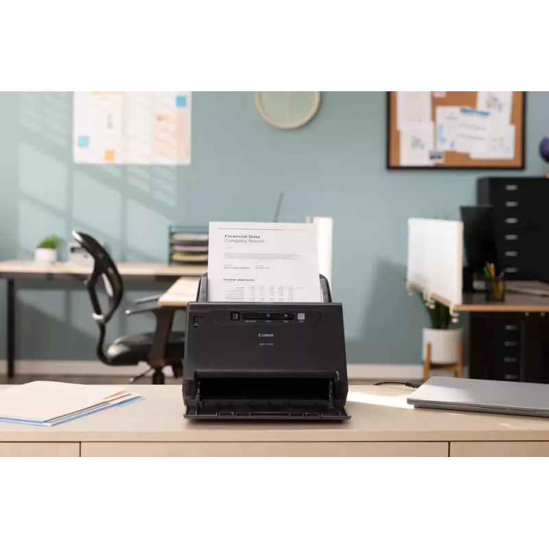 Canon imageFORMULA DR-C240 kahepoolne lauadokumendiskanner, 216 x 3000 mm, 600 x 600 DPI, 24 bit, 24 bit, 45 ppm, 30 ppm