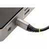 StarTech.com 3 jala (1 m) ülemise kruvilukuga USB-C kaabel 10 Gbps – USB 3.1/3.2 Gen 2 USB-C kaabel – 100 W (5 A) toiteedastusega laadimine, DP Alt Mode – ühe kruvilukuga, USB-C juhe laadimiseks/sünkroonimiseks