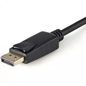 StarTech.com 0,91 m DisplayPort–VGA-kaabel – Aktiivne DisplayPort–VGA-adapterkaabel – 1080p video – DP–VGA monitorikaabel – DP 1.2–VGA muundur – Lukustuv DP-pistik