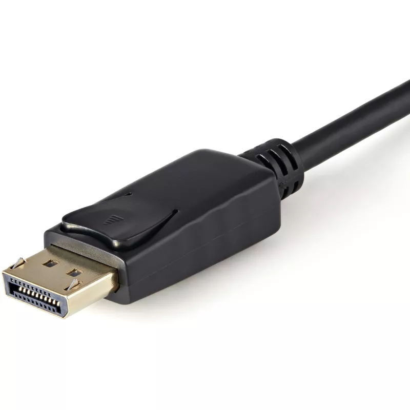 StarTech.com 0,91 m DisplayPort–VGA-kaabel – Aktiivne DisplayPort–VGA-adapterkaabel – 1080p video – DP–VGA monitorikaabel – DP 1.2–VGA muundur – Lukustuv DP-pistik