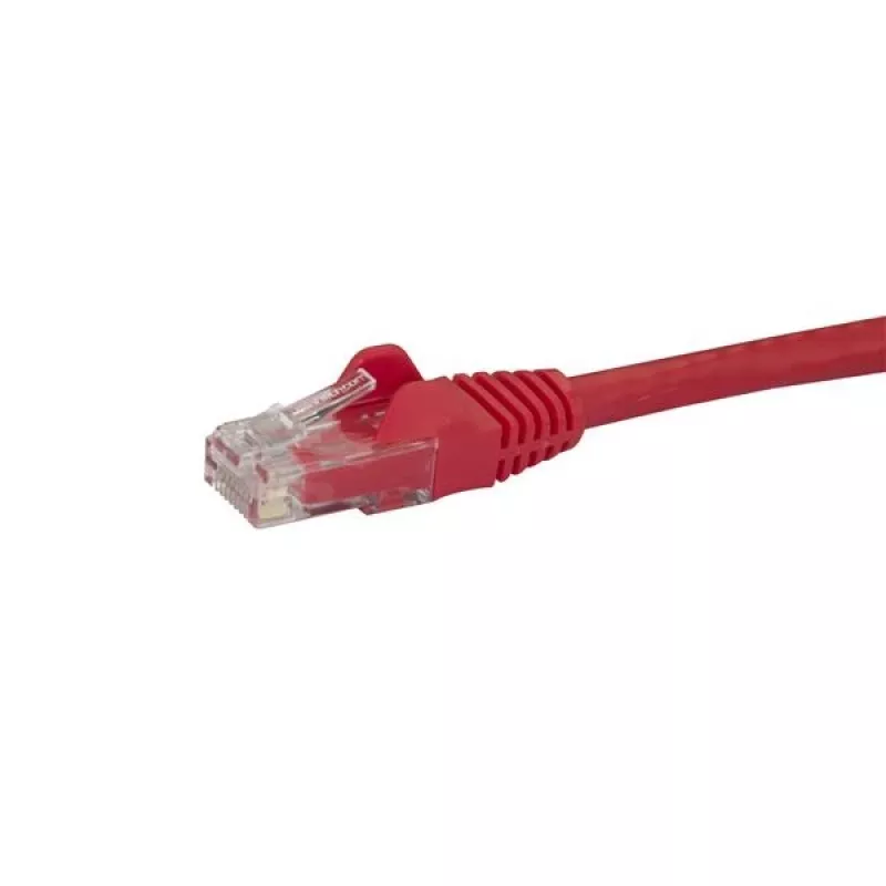 StarTech.com 10m CAT6 Etherneti kaabel - Punane CAT 6 Gigabitine Etherneti juhe -250MHz 100W PoE RJ45 UTP võrgu-/ühendusjuhe, tõmbekaitsega, individuaalselt testitud