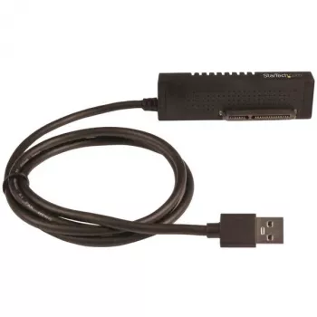 StarTech.com SATA USB-kaablile – USB 3.1 (10 Gbit/s) – UASP, Must, Tegevus, Toide, CE, FCC, ASMedia – ASM1351, 12 V, 0–60 °C