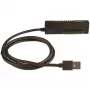 StarTech.com SATA USB-kaablile – USB 3.1 (10 Gbit/s) – UASP, Must, Tegevus, Toide, CE, FCC, ASMedia – ASM1351, 12 V, 0–60 °C