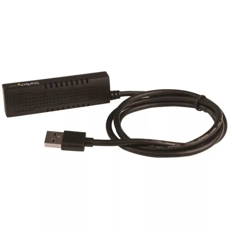StarTech.com SATA USB-kaablile – USB 3.1 (10 Gbit/s) – UASP, Must, Tegevus, Toide, CE, FCC, ASMedia – ASM1351, 12 V, 0–60 °C