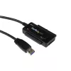 StarTech.com SATA USB-kaablile – USB 3.1 (10 Gbit/s) – UASP, Must, Tegevus, Toide, CE, FCC, ASMedia – ASM1351, 12 V, 0–60 °C