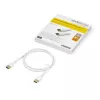 StarTech.com 3ft (1m) õhuke HDMI 2.0 kaabel, paindlik Premium-sertifitseeritud HDMI-juhe Ethernetiga, UHD 4K 60Hz HDR10, vastupidav aramiidkiust disain TPE-kattega, valge