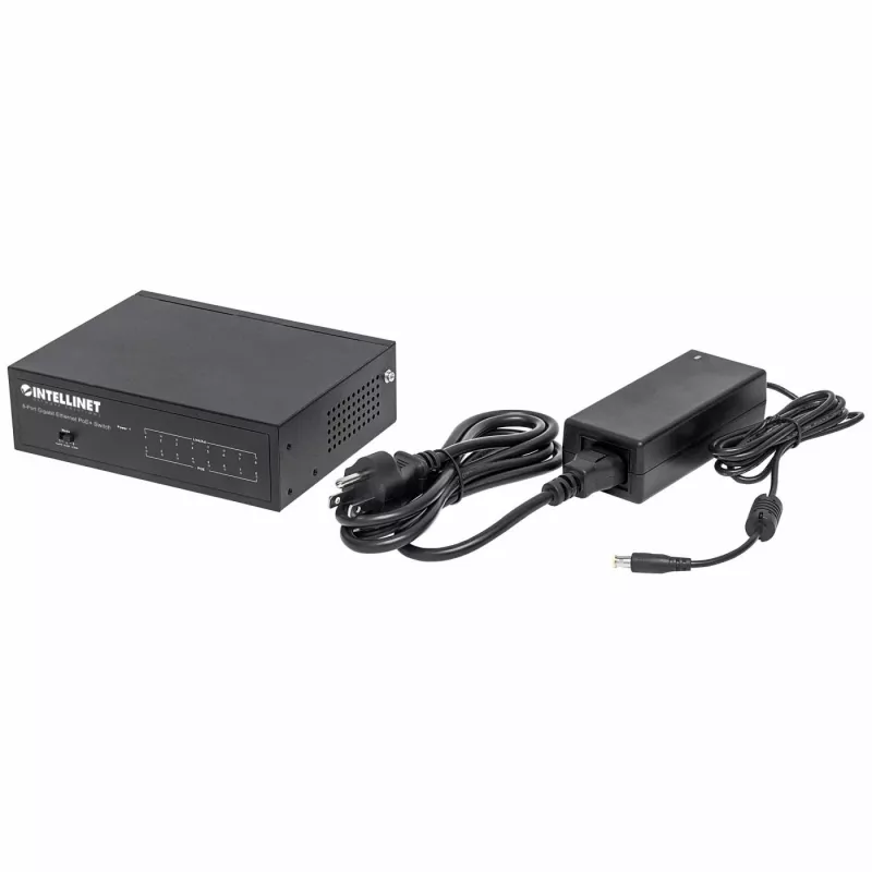 Hallatav kommutaator Intellinet 8-pordiline Gigabit Ethernet PoE+