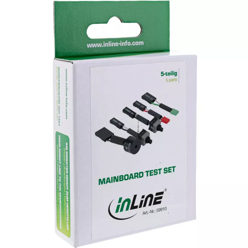 InLine PC ja serveri emaplaadi testimiskomplekt 5 osa InLine 59910