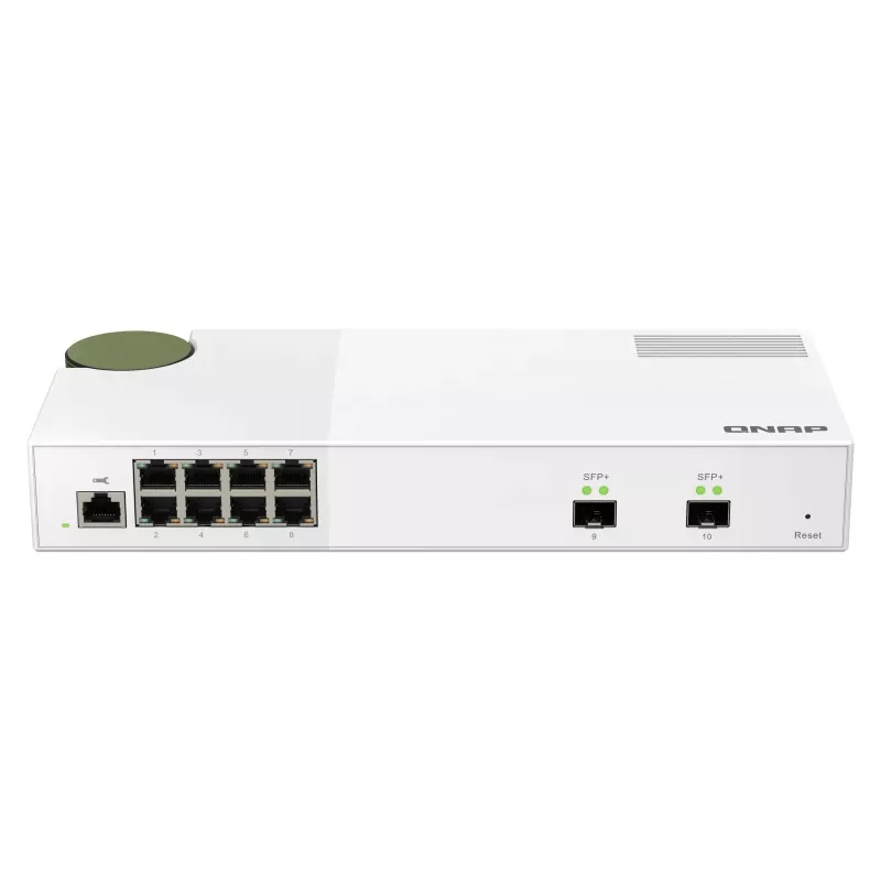 QNAP QSW-M2108-2S võrgukommutaator Hallatav L2 2.5G Ethernet (100/1000/2500) Hall