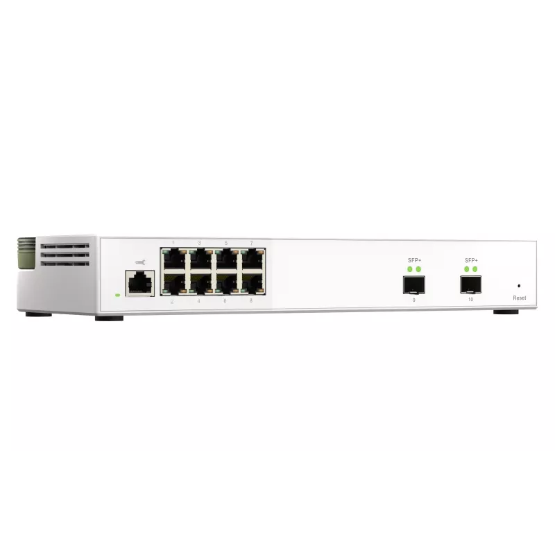 QNAP QSW-M2108-2S võrgukommutaator Hallatav L2 2.5G Ethernet (100/1000/2500) Hall