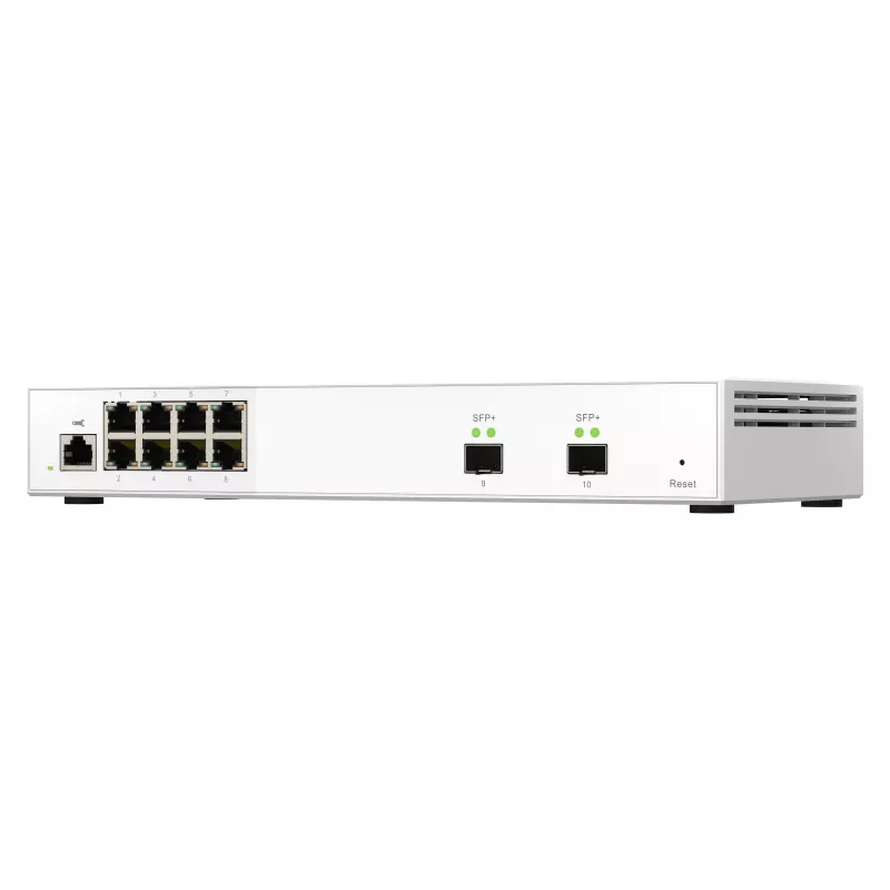 QNAP QSW-M2108-2S võrgukommutaator Hallatav L2 2.5G Ethernet (100/1000/2500) Hall
