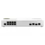 QNAP QSW-M2108-2C võrgulüliti hallatav L2 2.5G Ethernet (100/1000/2500) Hall, Valge