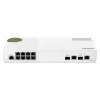 QNAP QSW-M2108-2C võrgulüliti hallatav L2 2.5G Ethernet (100/1000/2500) Hall, Valge