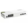 QNAP QSW-M2108-2C võrgulüliti hallatav L2 2.5G Ethernet (100/1000/2500) Hall, Valge