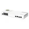 QNAP QSW-M2108-2C võrgulüliti hallatav L2 2.5G Ethernet (100/1000/2500) Hall, Valge