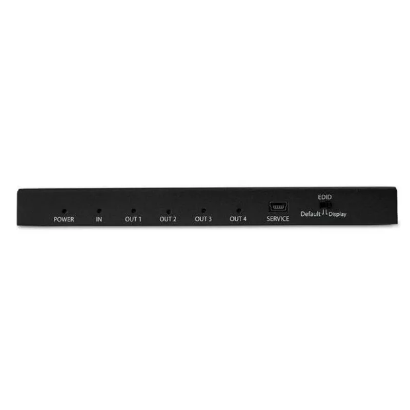 StarTech.com 4-pordiline HDMI jaotur – 4K 60 Hz, HDMI, 4x HDMI, 3840 x 2160 pikslit, must, 4K Ultra HD, 60 Hz