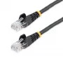 StarTech.com Cat5e paigalduskaabel takerdumisvastaste RJ45-pistikute-ga - 5 m, Must
