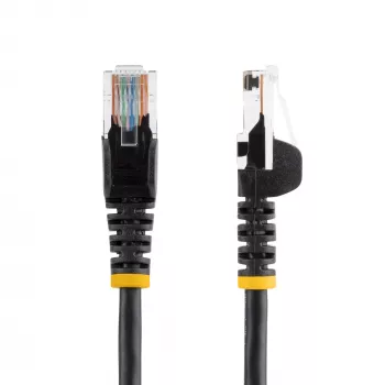 StarTech.com Cat5e paigalduskaabel takerdumisvastaste RJ45-pistikute-ga - 5 m, Must