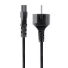 StarTech.com 3 m (10 jalga) sülearvuti toitejuhe, EL Schuko C5-le, 2,5 A 250 V, 18AWG, sülearvuti asendus-vahelduvvoolujuhe, toiteadapteri juhe, sülearvuti laadimiskaabel, ristikulehe / Miki-Hiire toitejuhe