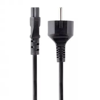 StarTech.com 3 m (10 jalga) sülearvuti toitejuhe, EL Schuko C5-le, 2,5 A 250 V, 18AWG, sülearvuti asendus-vahelduvvoolujuhe, toiteadapteri juhe, sülearvuti laadimiskaabel, ristikulehe / Miki-Hiire toitejuhe