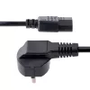 StarTech.com 3m (10ft) arvuti toitejuhe, 18AWG, EL Schuko kuni C13 toitejuhe, 250V 10A, must asendus vahelduvvoolu juhe, teleri/kuvari toitekaabel, Schuko CEE 7/7 kuni IEC 60320 C13 toitejuhe - PC toiteploki kaabel