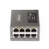 StarTech.com 4-pordine mitme gigabitine PoE++ süstija, 5/2.5/1G Ethernet (NBASE-T), PoE/PoE+/PoE++ (802.3af/802.3at/802.3bt), 160 W võimsuseelarve, seinale/DIN-liistule kinnitatav, haldamata