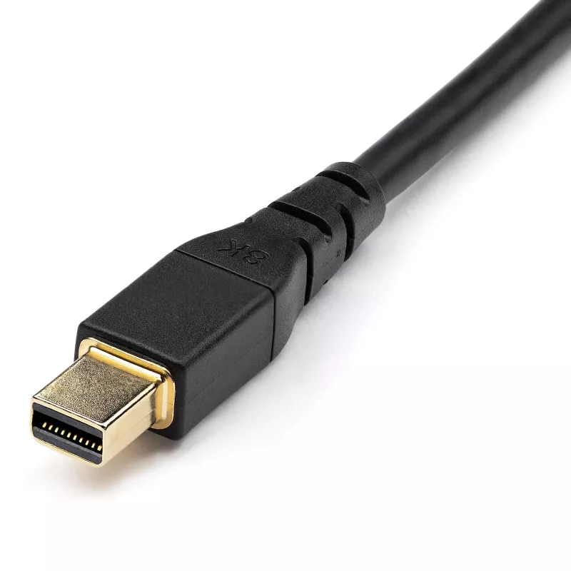 StarTech.com 3 jalga (1 m) VESA sertifitseeritud Mini DisplayPort-DisplayPort 1.4 kaabel - 8K 60Hz HBR3 HDR - Super UHD mDP-DP 1.4 juhe - õhuke (34 AWG) Ultra HD 4K 120Hz - monitori/video kaabel