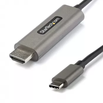StarTech.com 13ft (4m) USB C to HDMI kaabel 4K 60Hz w/ HDR10 - Ultra HD USB USB-C to 4K HDMI 2.0b Video adapterkaabel - USB-C to HDMI HDR Monitor/Display Converter - DP 1.4 Alt Mode HBR3