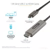 StarTech.com 13ft (4m) USB C to HDMI kaabel 4K 60Hz w/ HDR10 - Ultra HD USB USB-C to 4K HDMI 2.0b Video adapterkaabel - USB-C to HDMI HDR Monitor/Display Converter - DP 1.4 Alt Mode HBR3