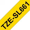 Brother TZE-SL661 silditeip Must kollasel
