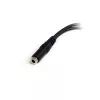 StarTech.com 3,5 mm 4 kontaktiga jaotur 2x 3 kontaktiga 3,5 mm peakomplekti jaotur - F/M