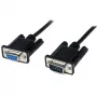StarTech.com 2m must DB9 RS232 jadamodemikaabel I/E, must, 2 m, DB-9, DB-9, isane, emane