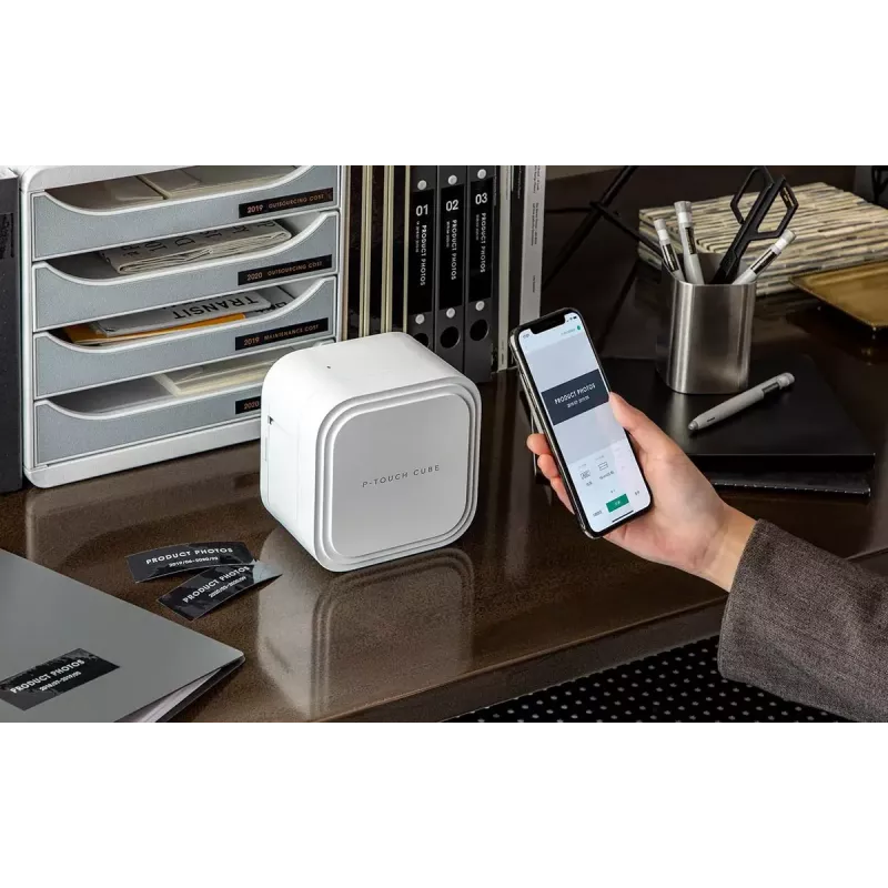 Brother P-touch CUBE Pro (PT-P910BT) laetav Bluetooth-sildiprinter