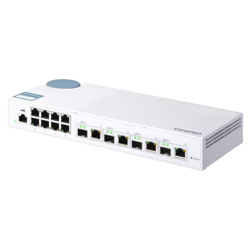 QNAP QSW-M408-4C võrgukommutaator hallatav L2 Gigabit Ethernet (10/100/1000) valge