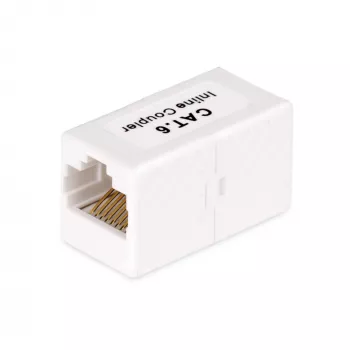 StarTech.com RJ45 Coupler 5-Pack, Inline Cat6 Coupler, Female to Female (F/F) T568 Connector, Unshielded Ethernet kaabel Extension