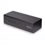 StarTech.com 4-pordiline kahe monitoriga DisplayPort KVM-lüliti, 4K 60Hz, 2x USB 5Gbps jaoturipordid, 2x USB 2.0 HID-porti, kiirklahv- ja nupplülitus, TAA nõuetele vastav – 3,5 mm heli, HDCP
