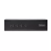StarTech.com 4-pordiline kahe monitoriga DisplayPort KVM-lüliti, 4K 60Hz, 2x USB 5Gbps jaoturipordid, 2x USB 2.0 HID-porti, kiirklahv- ja nupplülitus, TAA nõuetele vastav – 3,5 mm heli, HDCP