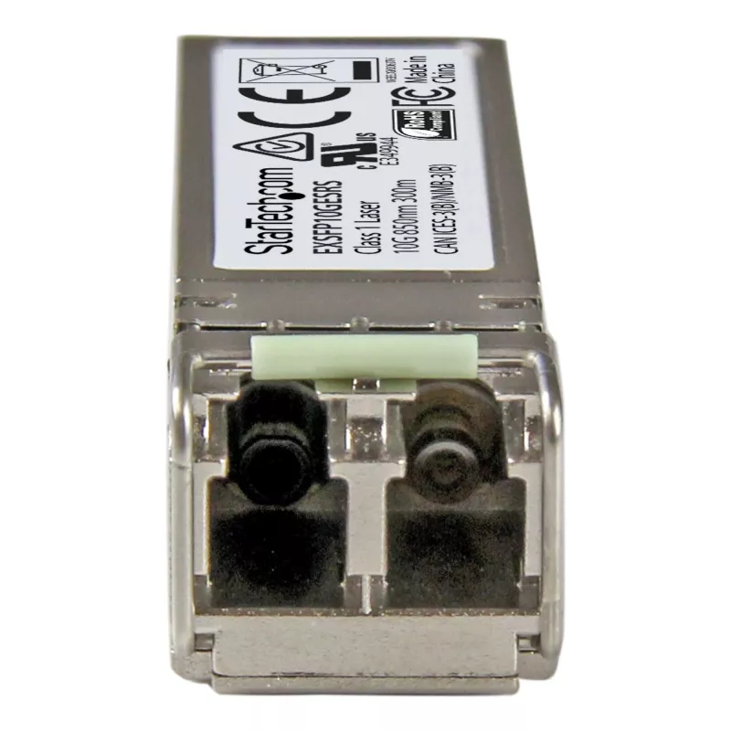 StarTech.com Juniper EX-SFP-10GE-SR ühilduv SFP+ transiiverimoodul - 10GBASE-SR~Juniper EX-SFP-10GE-SR ühilduv SFP+ moodul - 10GBASE-SR - 10GbE mitmeotstarbeline kiud MMF optiline transiiver - 10GE gigabitine Ethernet SFP+ - LC 300m - 850nm - DDM