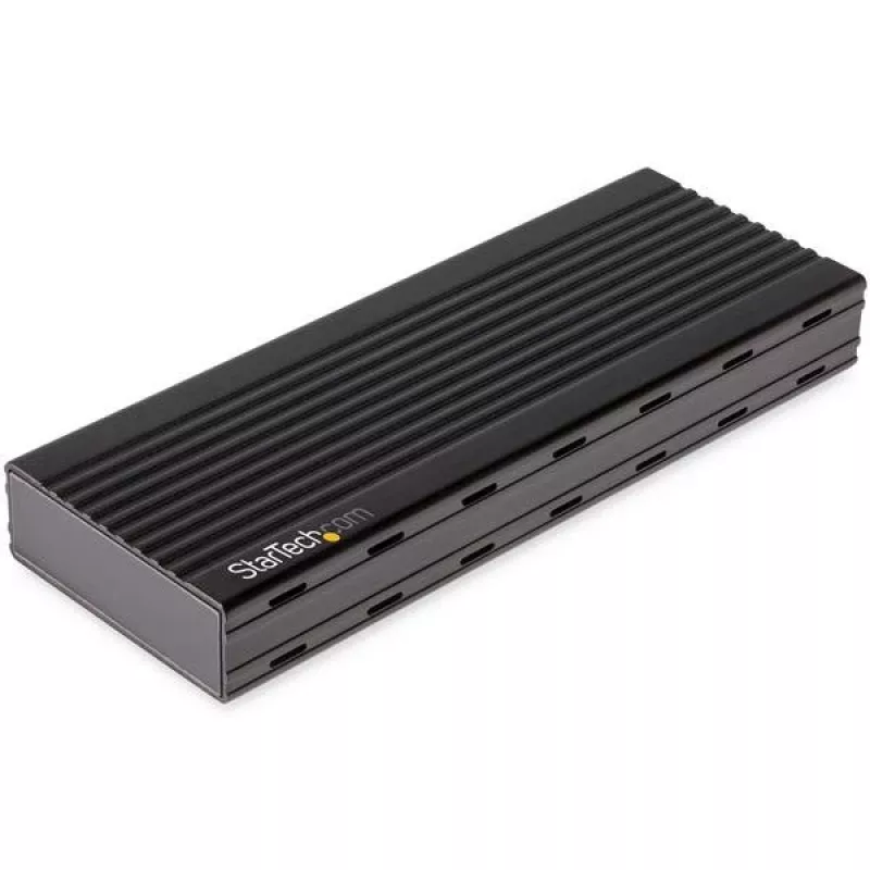 StarTech.com USB-C 10Gbps M.2 NVMe SSD-korpus – kaasaskantav väline M.2 NGFF PCIe alumiiniumkorpus – 1 GB/s lugemine/kirjutamine – toetab 2230, 2242, 2260, 2280 – TB3 ühilduv – Mac ja arvuti