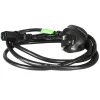 StarTech.com 1,8 m Ühendkuningriigi arvuti toitekaabel, 18AWG, BS 1363 kuni C13, 10A 250V, must asendus-vahelduvvoolu toitejuhe, veekeetja juhe / Ühendkuningriigi toitejuhe, arvuti toiteallika kaabel, teleri/monitori toitekaabel