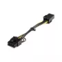 StarTech.com PCI Express 6 pin to 8 pin toiteadapteri kaabel, PCI-E (8-pin), PCI-E (6-pin), 0.155 m, isane, emane, sirge