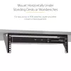 StarTech.com 3U 19” seinale kinnitatav vertikaalne raamilüliti kronstein, seinale kinnitatav plaadikomplekti kronstein andme-/AV-/IT-/arvutiseadmetele, 3U raam kapi või serveriruumi jaoks, toetab 150 naela (68 kg) kandevõimet